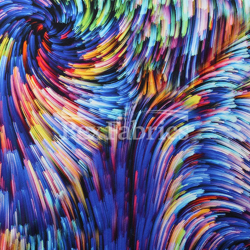 Illumine - 4-Way Stretch Printed Nylon Spandex fabric