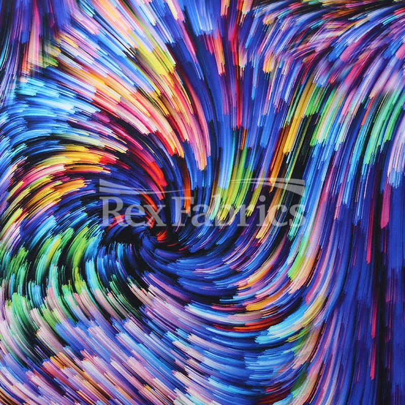 Illumine - 4-Way Stretch Printed Nylon Spandex fabric