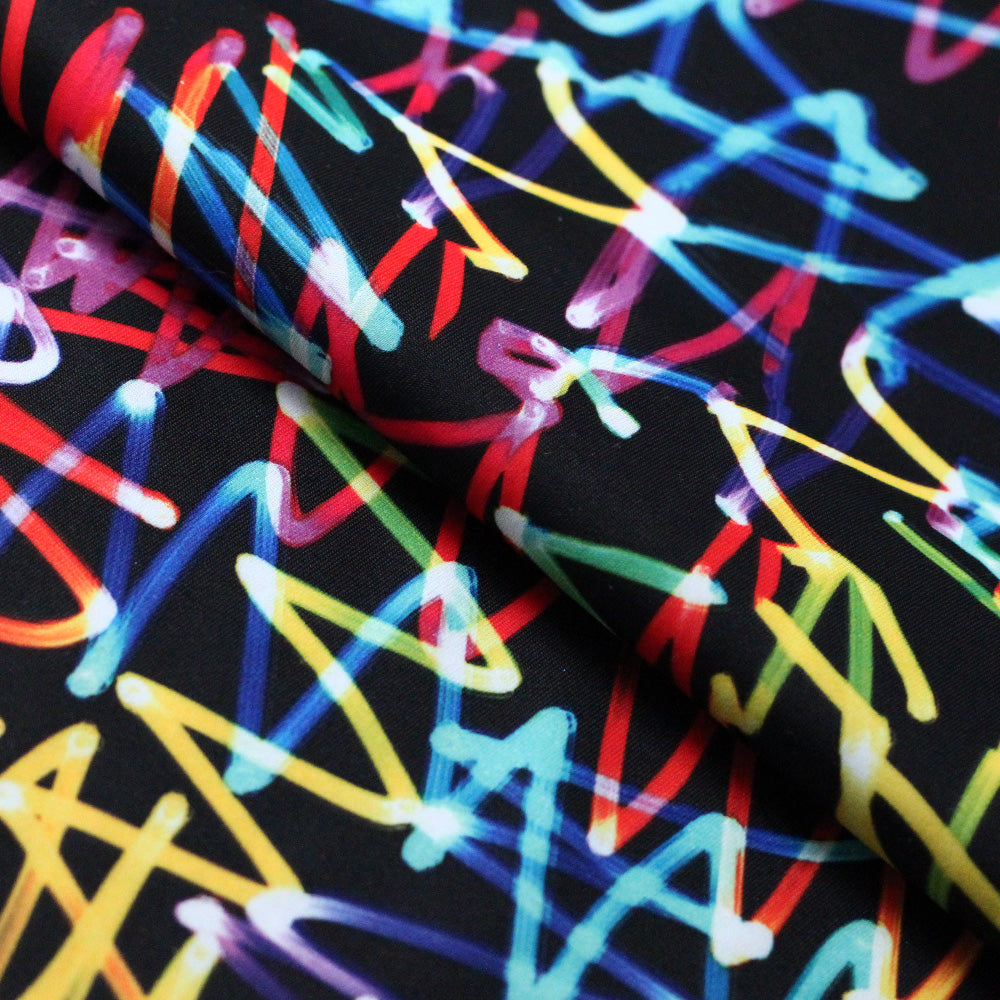 Scribbles fabric