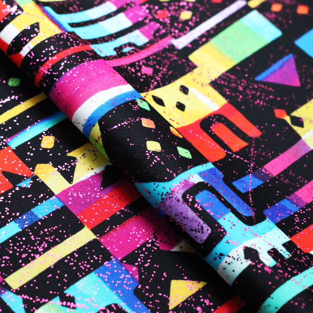 Afro Beat Printed Nylon Spandex fabric