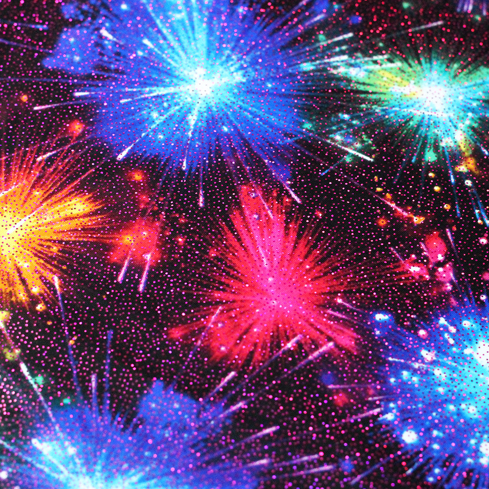 Fireworks fabric
