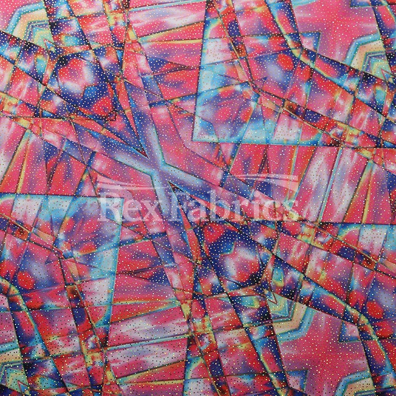 mystic-geo-poly-spandex-print-pink-multi-with-foil