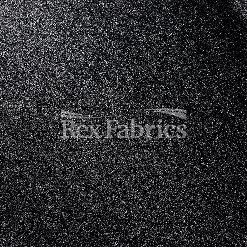 Reflection - 2-Way Stretch Shiny Nylon Spandex in Black & White fabric