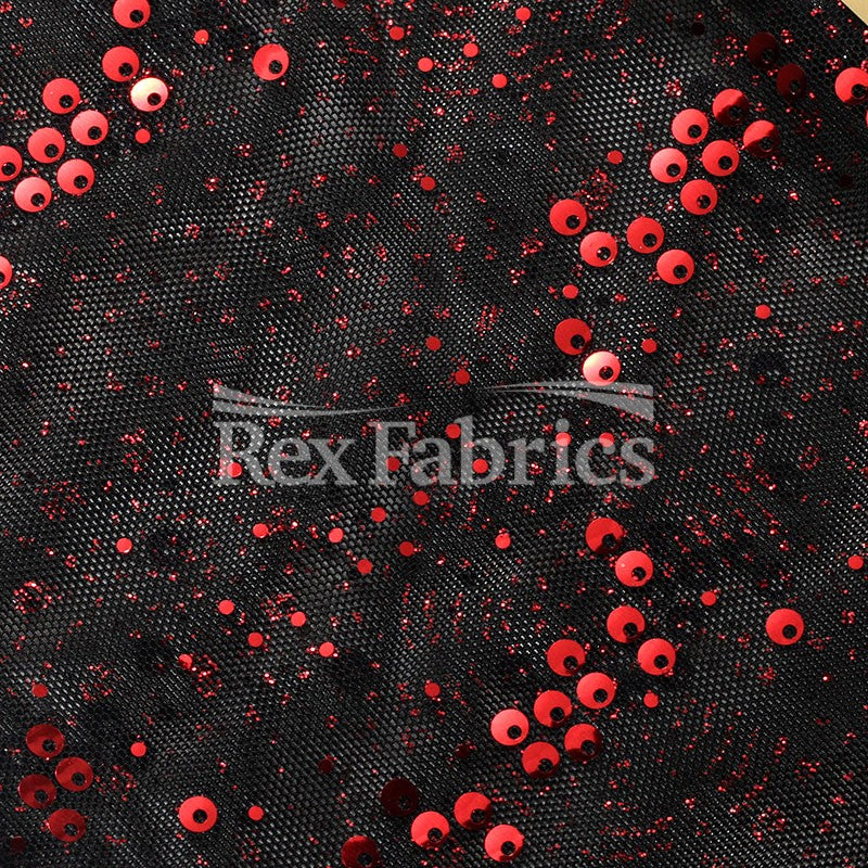 Spiral Foil Mesh - Poly Spandex Mesh in 5 Colorways - 120 GSM fabric