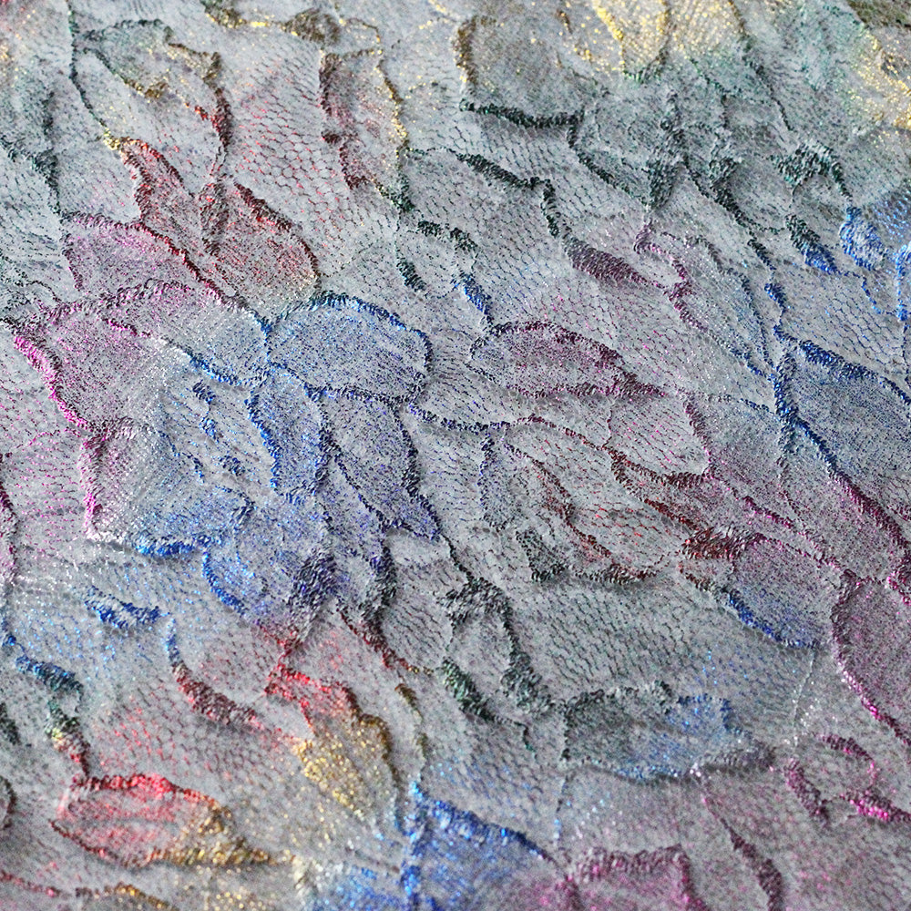 Passion Flower Foil fabric